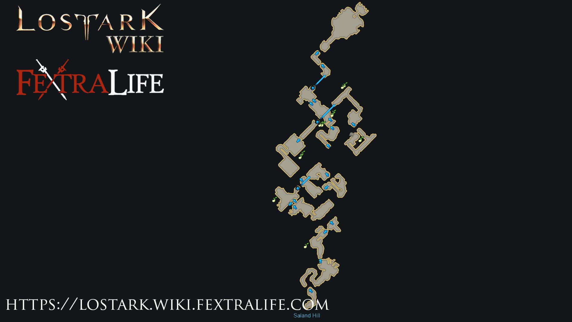 Lost Ark Map - All Mokoko Seeds, Bosses and Treasures